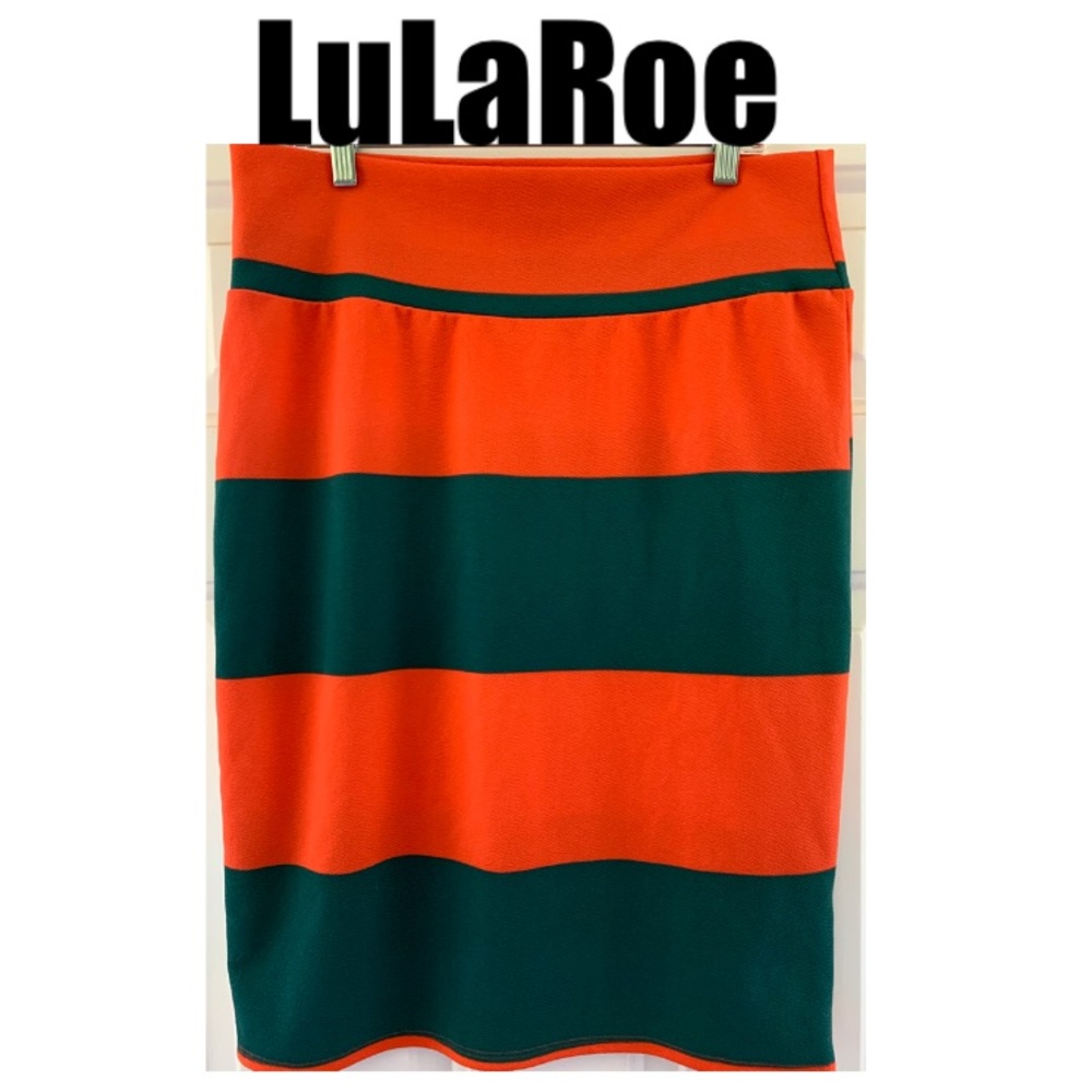 UMiami Hurricane fans - LuLaRoe short skirt